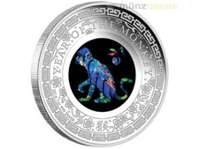 1 $ DOLLARO Luna Scimmia Opale