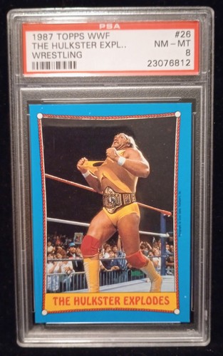 1987 topps wwf the - topps, hulkster