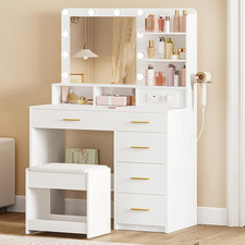 Postazione Trucco Con 10 Luce