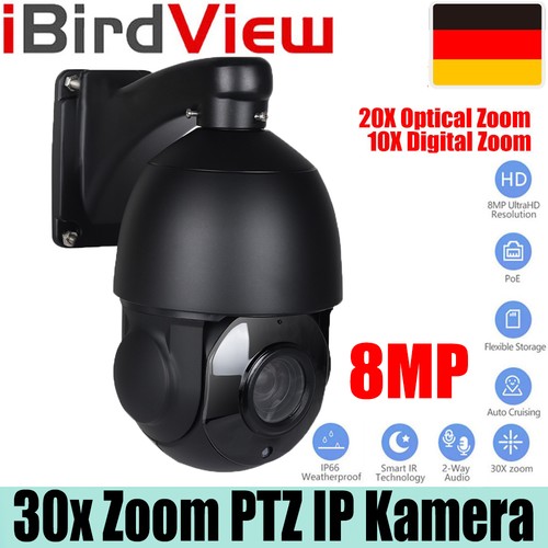 Ibirdview 30x zoom 8mp - 4k,