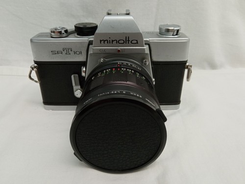 Minolta srt 101 con obiettivo - minolta,