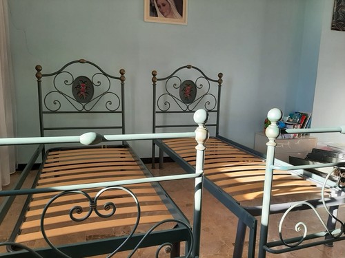 Testata letto singolo ferro - singolo,