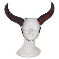 Travestimento Halloween da Diavolo Lucifero Diavoletto corna rosse da cm 25 