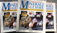 MINERALI E GEMME de agostini fascicoli - volumi 1-2-3