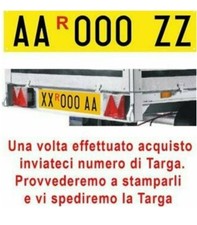 15TARGA TIPO RIPETITRICE  IN
