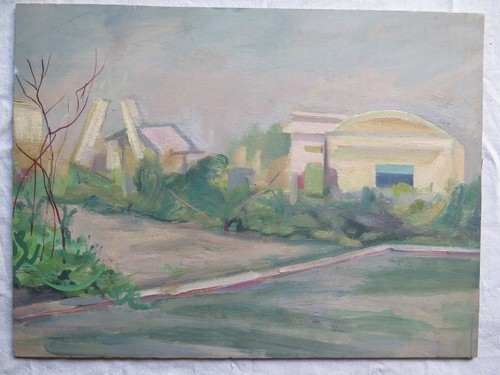 Quadro moderno metà novecento - quadro,