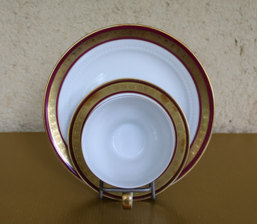 Tazza piattino porcellana - piattino, in