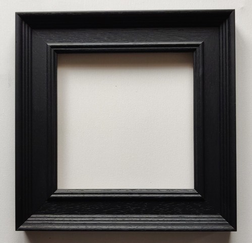 Telaio legno nero per tela - legno,