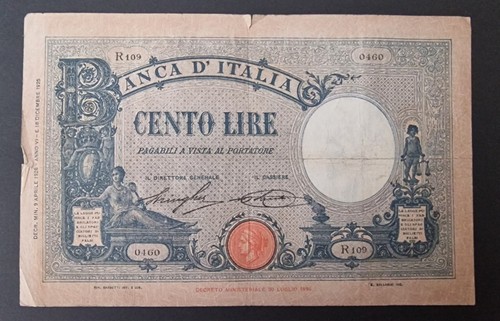 Cento 100 lire barbetti - 100,