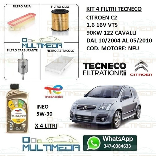 Kit tagliando filtri - kit, 4