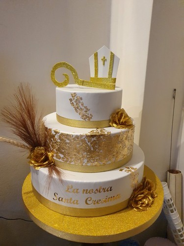 Torta finta santa cresima - finta,