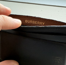 Portafoglio Burberry pelle di