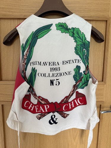 Gilet vintage moschino - gilet,
