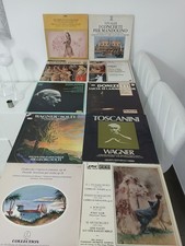 Lotto 10 LP Dischi Vinile 33 Giri Musica Classica Vivaldi Paganini Wagner