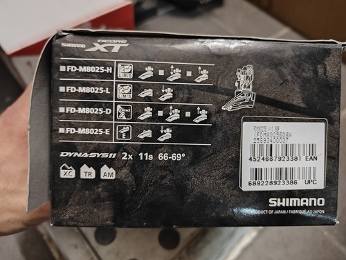 Shimano deore m8025 - xt, fd-m8025