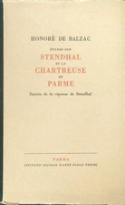 ETUDES SUR STENDHAL DE BALZAC