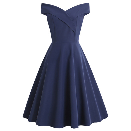 Donna retro abito - retro, senza