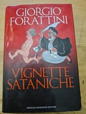 E4 VIGNETTE SATANICHE GIORGIO FORATTINI 1989 1a EDIZIONE MONDADORI