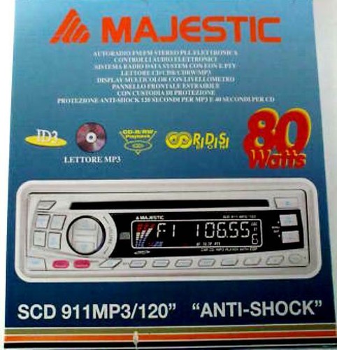 Autoradio majestic scd911 - autoradio,