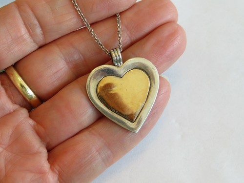 Collana doppio cuore - cuore, tiffany