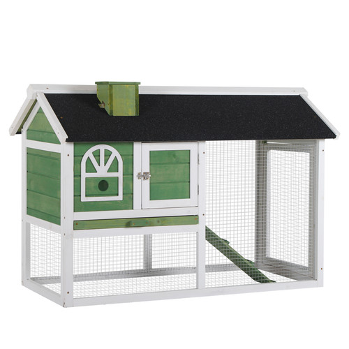 Rabbit hutch fir wood - hutch,