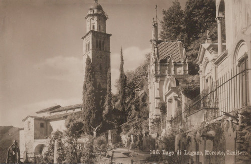 Cartolina morcote ticino - ,