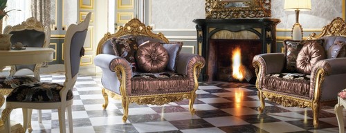 Poltrona design art déco
