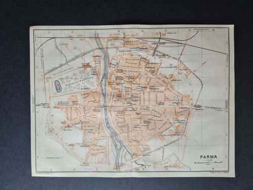 Antica mappa del 1906 - -, pianta