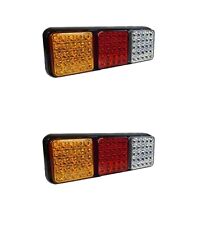 2x Lampada LED Modulare Stop Indicatore Coda Luce Retromarcia Ifor Williams Rimorchio