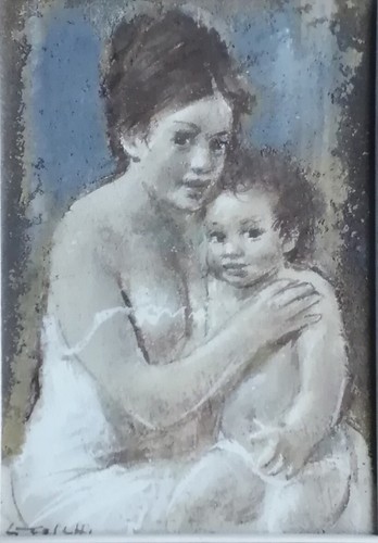 Pittore ermanno toschi olio - pittore,