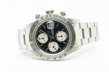 Tudor Oysterdate Big Block Chronotime 79180 Ser. B Black / Silver Dial 40mm 8...