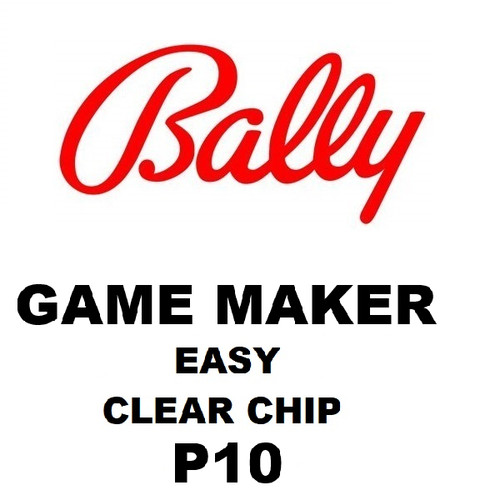 Bally game maker easy clear - bally,