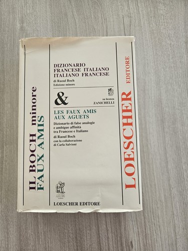 Dizionario francese italiano - francese,