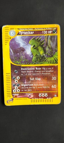 Tyranitar 147 aquapolis - tyranitar, 40/147