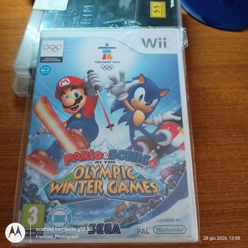 Nintendo wii mario sonic - mario,