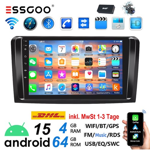 Dab android15 carplay - dab+,