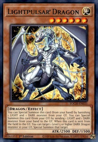 Lightpulsar dragon - yu-gi-oh!,