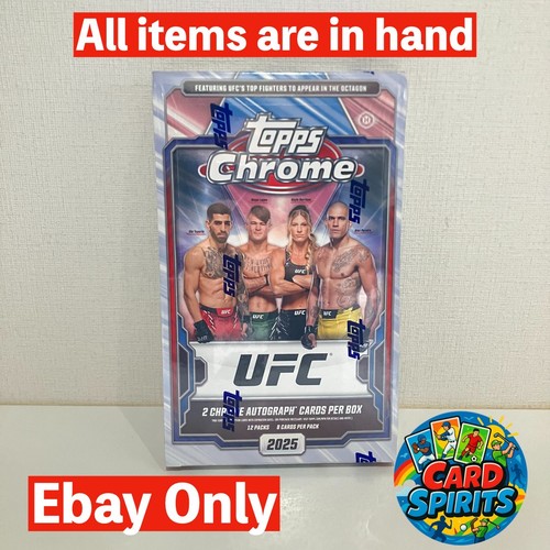 2025 topps chrome ufc - 2025, hobby