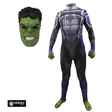 Maschera Vestito Carnevale Bambino Uomo Cosplay Costume Game Simile HULK02