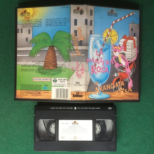 Vhs mgm panarecord pantera - vhs,