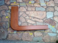 Mensola camino angolare legno - misure come da foto - solo ritiro