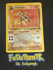 Carta Pokemon kabutops set