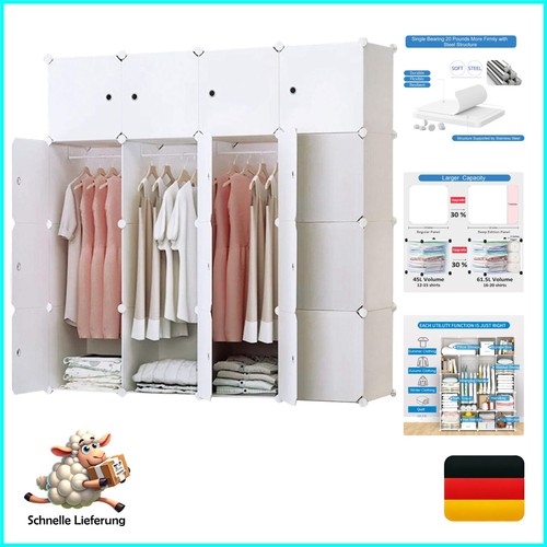 Armadio guardaroba plastica - in,