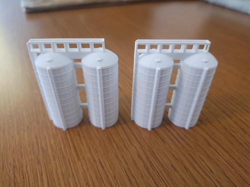 Gauge twin grain silo 1 - silo., 1:148