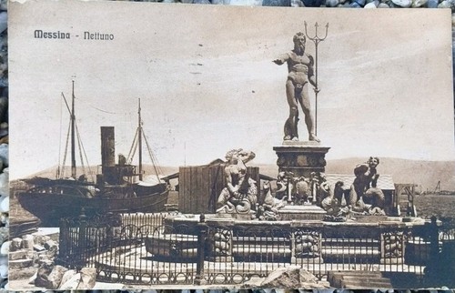 Cartolina messina nettuna - cartolina,