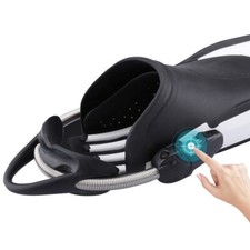 Scarpe da immersione pinne acciaio molla lacci nuoto free immersioni attrezzatura subacquea nuove