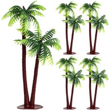 Set di 5 palme in miniatura