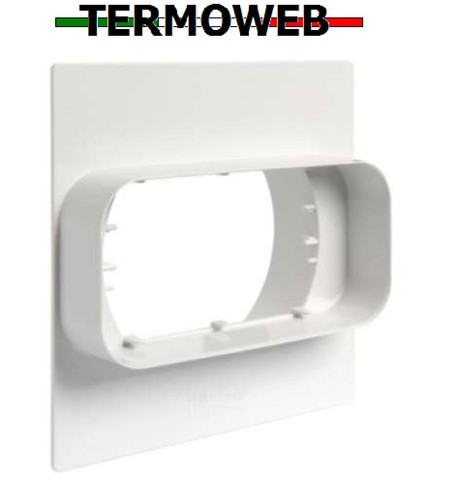 Tubo per cappa rettangolare - tubo,