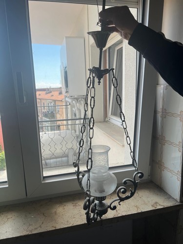 Lampada sospensione vintage - lampada, a