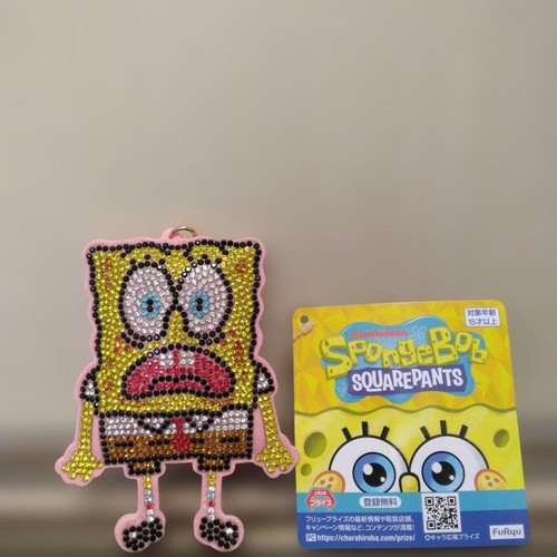 Spongebob mascotte con strass - mascotte,
